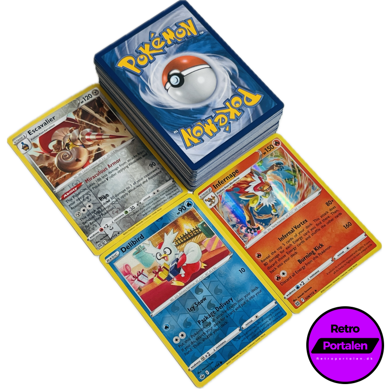 Retroportalen Pok�mon Kort Pakke (100 stk.) (000033)