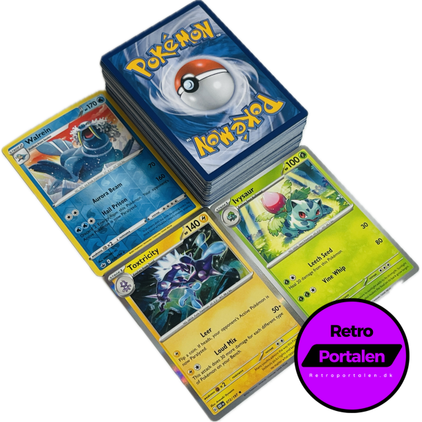 Retroportalen Pokmon Kort Pakke (100 stk.) (000032)