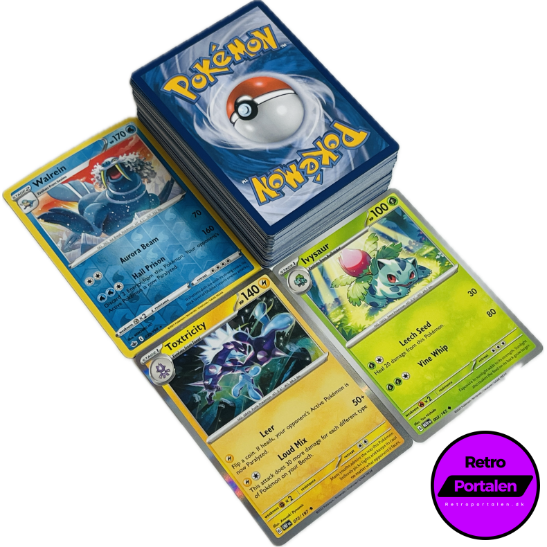 Retroportalen Pok�mon Kort Pakke (100 stk.) (000032)