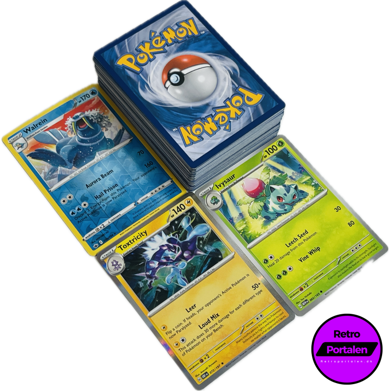 Retroportalen Pokmon Kort Pakke (100 stk.) (000032)