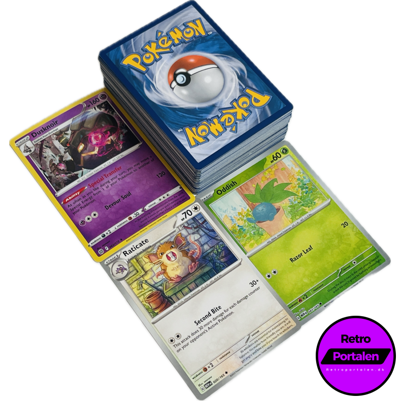 Retroportalen Pok�mon Kort Pakke (100 stk.) (000031)