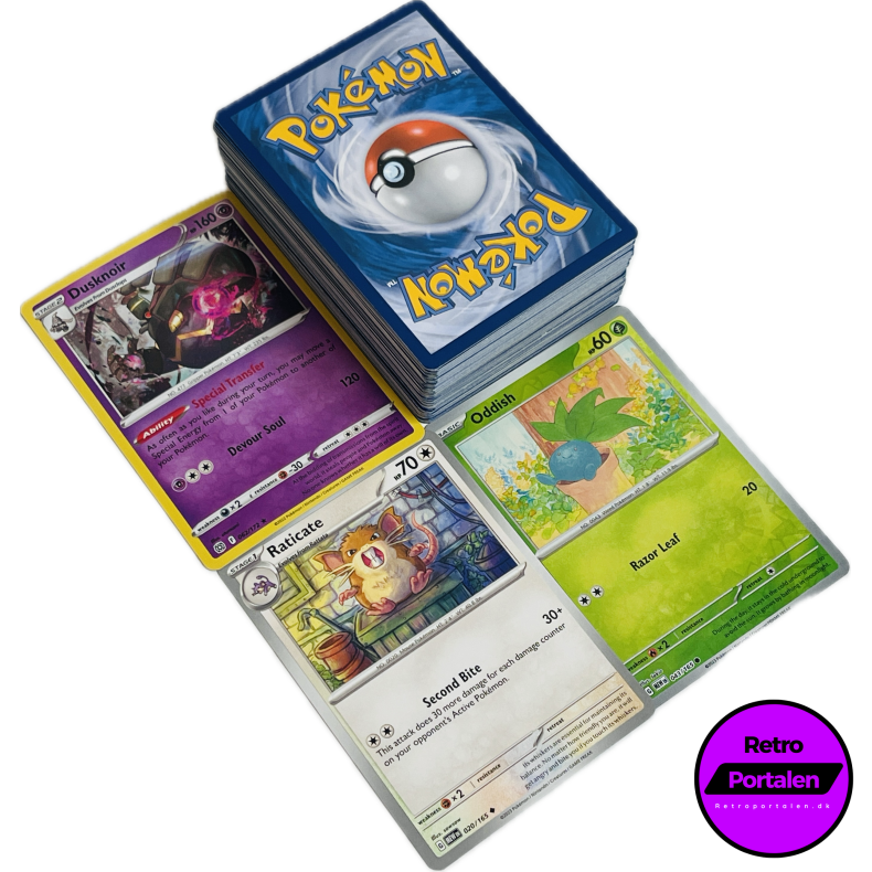 Retroportalen Pokmon Kort Pakke (100 stk.) (000031)