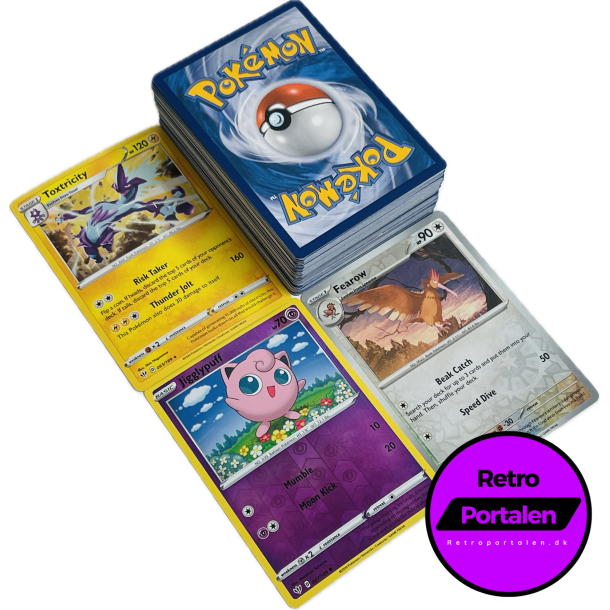 Retroportalen Pokmon Kort Pakke (100 stk.) (000029)