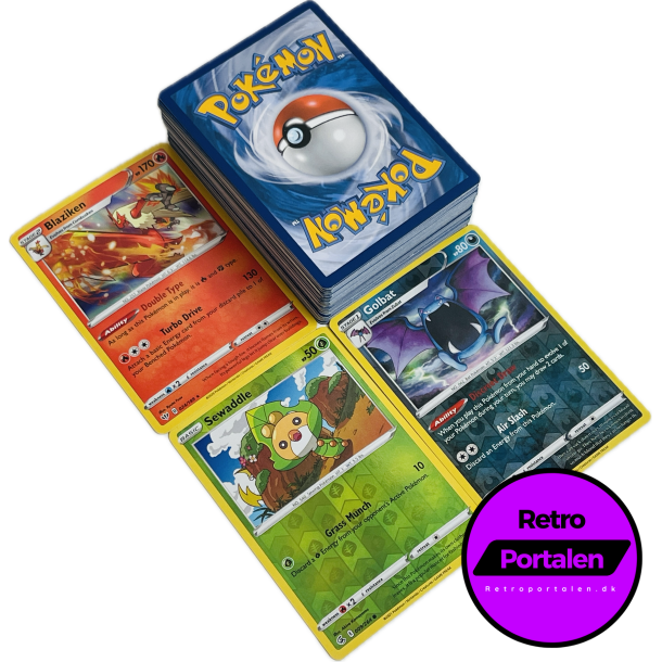 Retroportalen Pokmon Kort Pakke (100 stk.) (000027)
