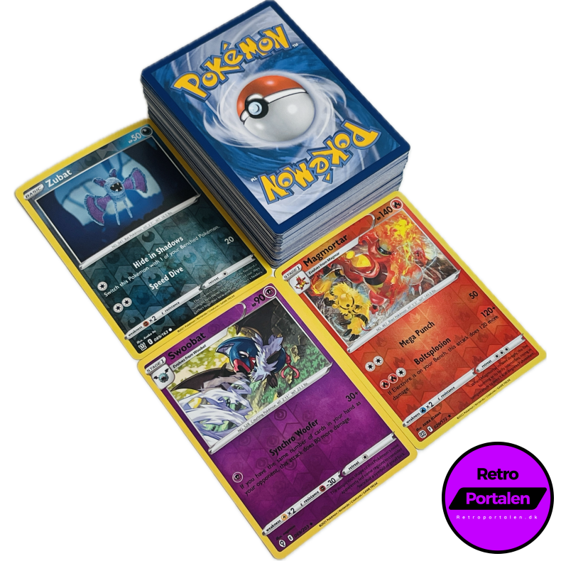 Retroportalen Pok�mon Kort Pakke (100 stk.) (000026)