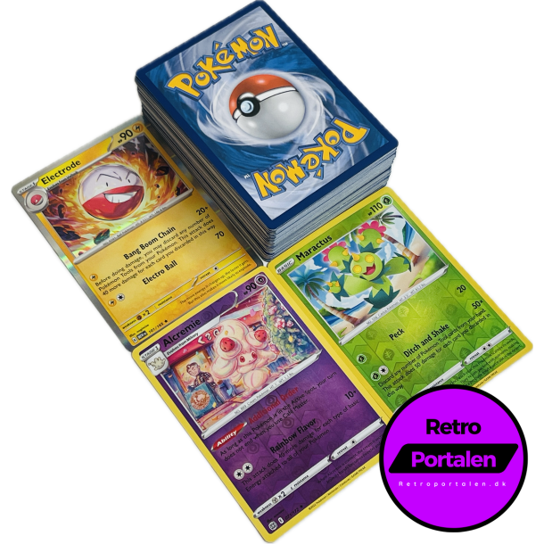 Retroportalen Pokmon Kort Pakke (100 stk.) (000025)