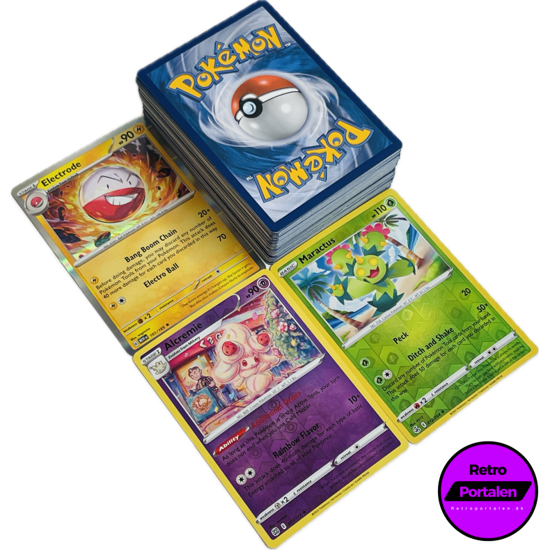 Retroportalen Pokmon Kort Pakke (100 stk.) (000025)