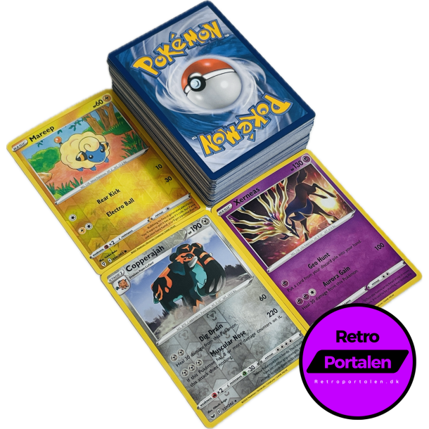 Retroportalen Pokmon Kort Pakke (100 stk.) (000021)