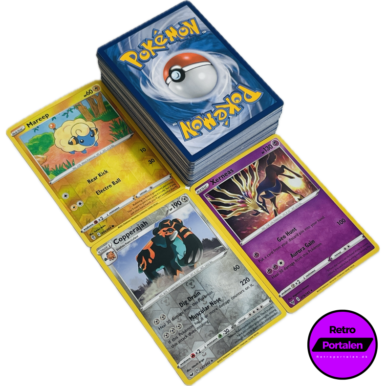 Retroportalen Pokmon Kort Pakke (100 stk.) (000021)