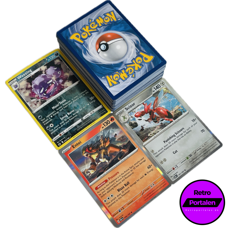 Retroportalen Pok�mon Kort Pakke (100 stk.) (000020)