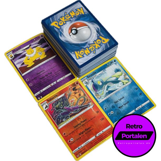 Retroportalen Pokmon Kort Pakke (100 stk.) (000019)