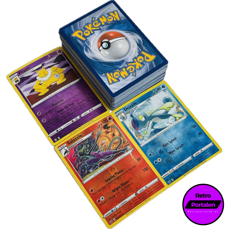 Retroportalen Pokmon Kort Pakke (100 stk.) (000019)