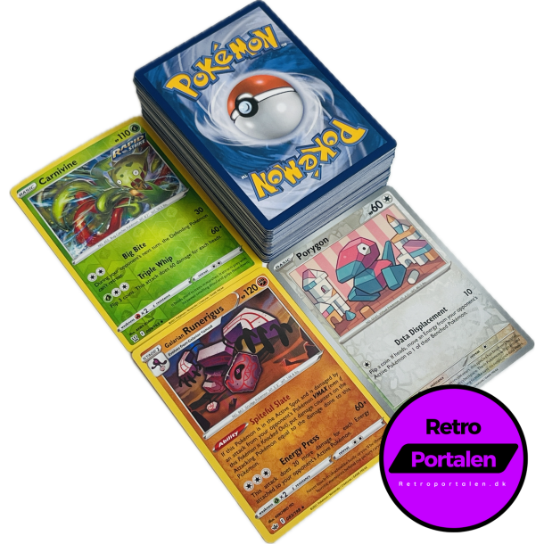 Retroportalen Pokmon Kort Pakke (100 stk.) (000018)