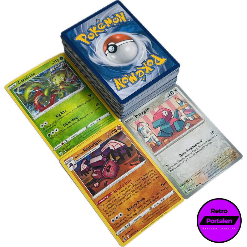 Retroportalen Pokmon Kort Pakke (100 stk.) (000018)