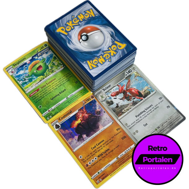 Retroportalen Pokmon Kort Pakke (100 stk.) (000015)