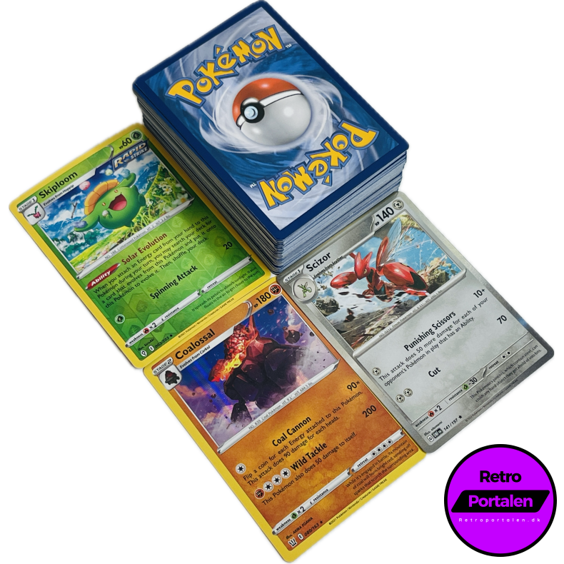 Retroportalen Pok�mon Kort Pakke (100 stk.) (000015)
