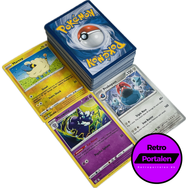 Retroportalen Pokmon Kort Pakke (100 stk.) (000014)