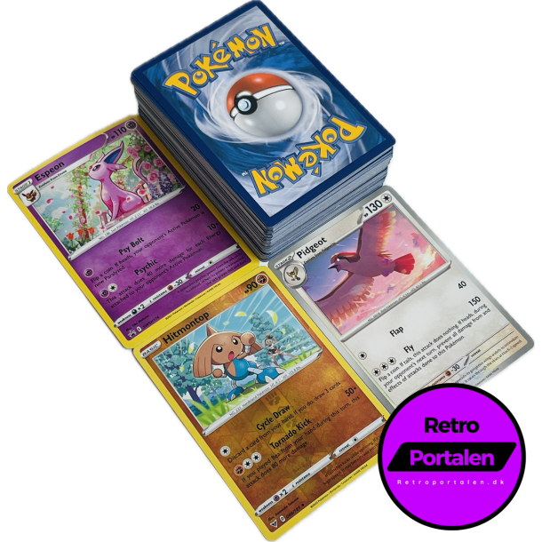 Retroportalen Pokmon Kort Pakke (100 stk.) (000013)