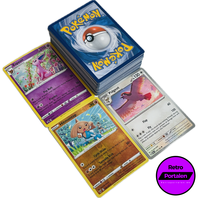 Retroportalen Pok�mon Kort Pakke (100 stk.) (000013)
