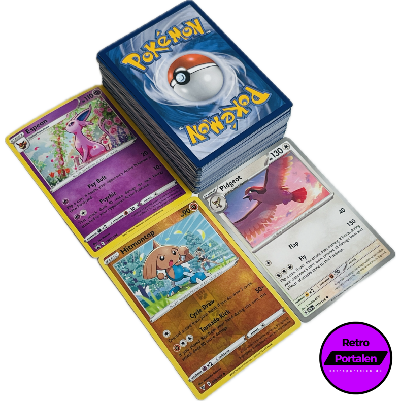 Retroportalen Pokmon Kort Pakke (100 stk.) (000013)