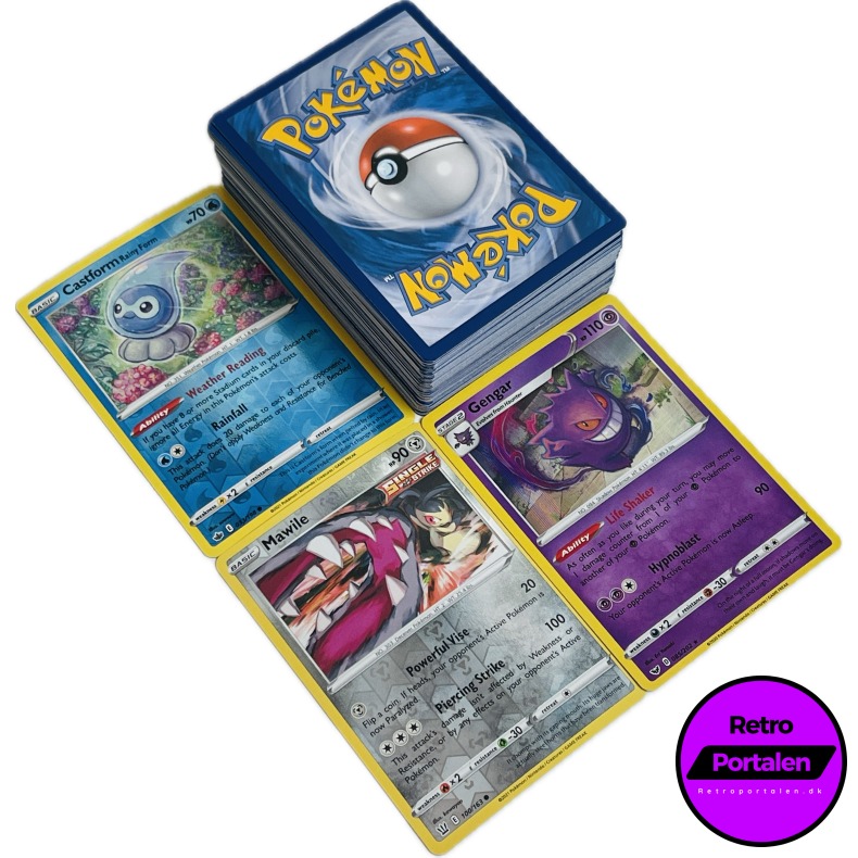 Retroportalen Pok�mon Kort Pakke (100 stk.) (000012)