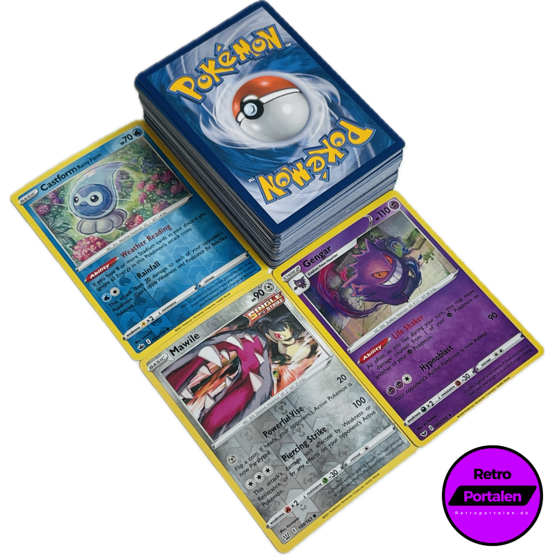 Retroportalen Pokmon Kort Pakke (100 stk.) (000012)