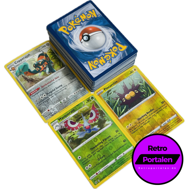 Retroportalen Pokmon Kort Pakke (100 stk.) (000011)
