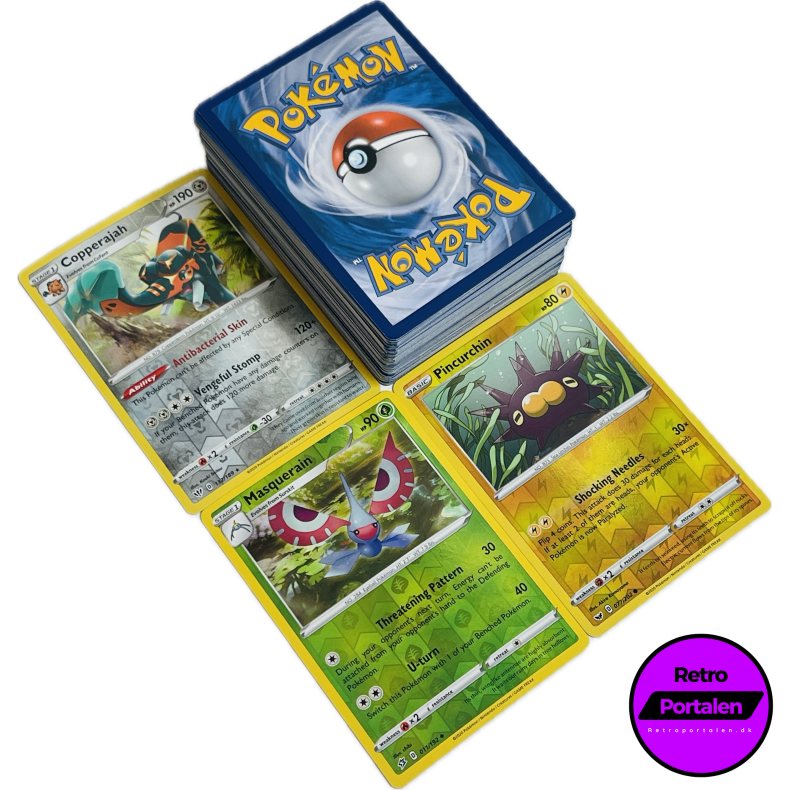 Retroportalen Pokmon Kort Pakke (100 stk.) (000011)