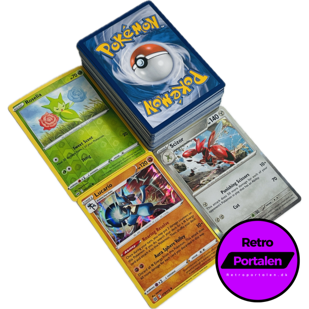 Retroportalen Pokmon Kort Pakke (100 stk.) (000010)