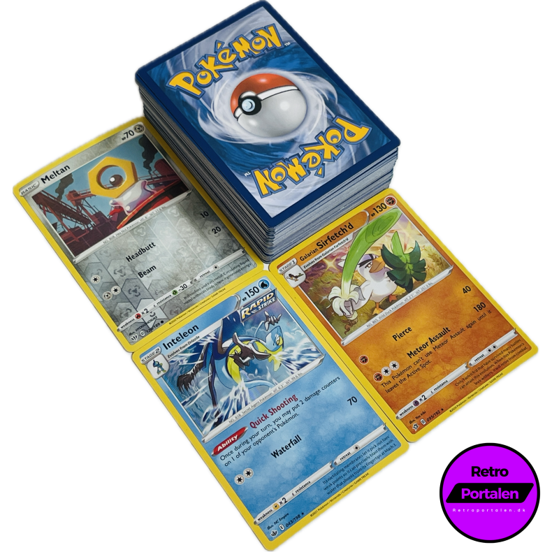 Retroportalen Pokmon Kort Pakke (100 stk.) (000009)