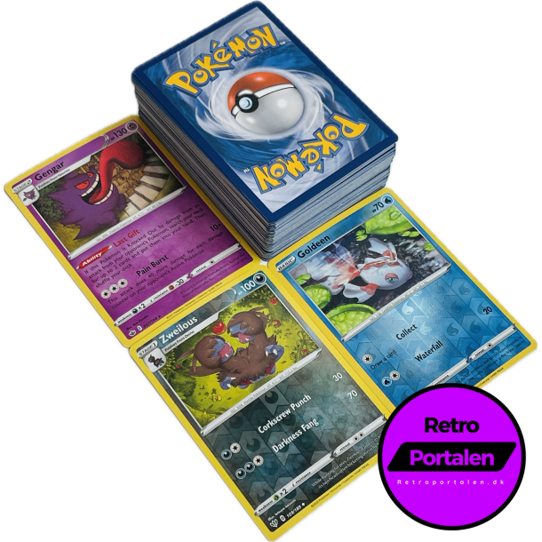 Retroportalen Pokmon Kort Pakke (100 stk.) (000008)