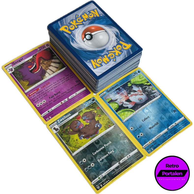 Retroportalen Pokmon Kort Pakke (100 stk.) (000008)