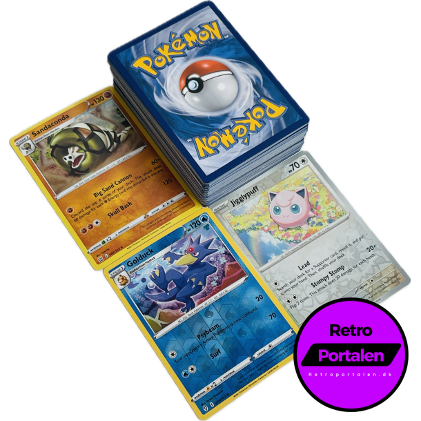 Retroportalen Pokmon Kort Pakke (100 stk.) (000007)