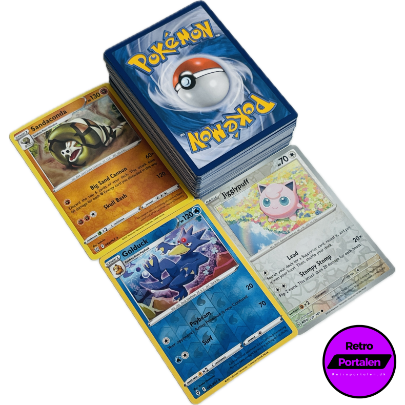 Retroportalen Pokmon Kort Pakke (100 stk.) (000007)