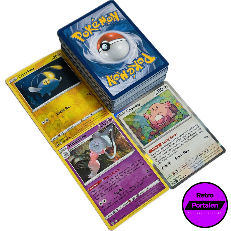Retroportalen Pok�mon Kort Pakke (100 stk.) (000006)