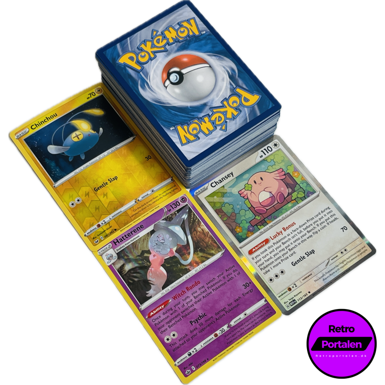 Retroportalen Pokmon Kort Pakke (100 stk.) (000006)