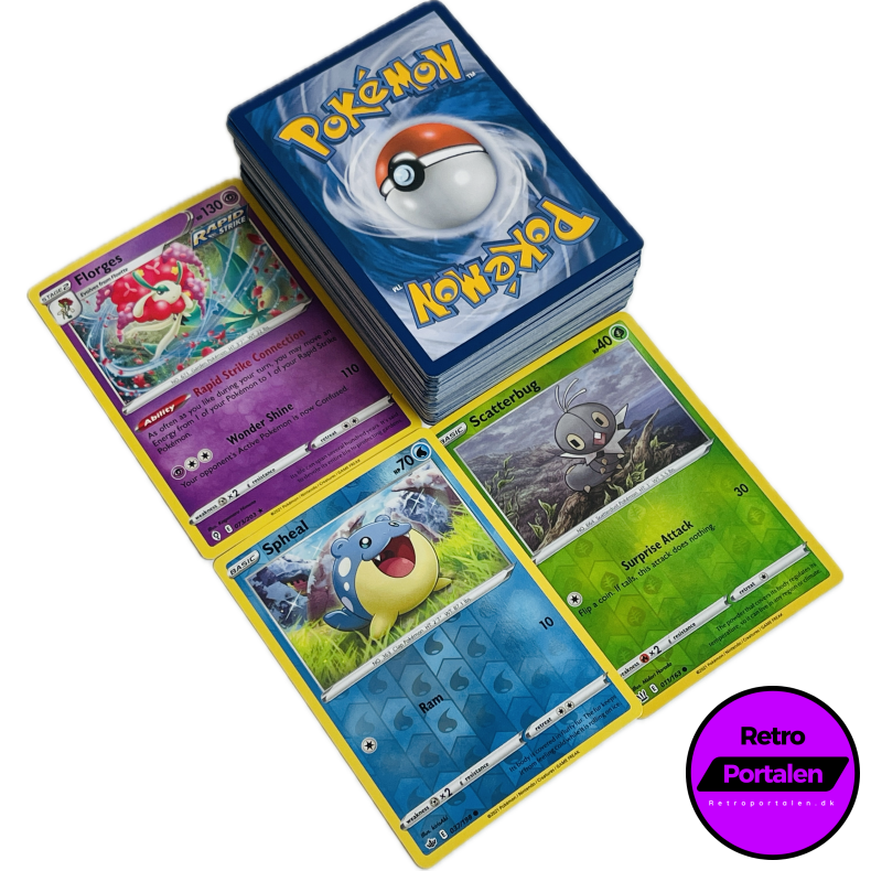 Retroportalen Pok�mon Kort Pakke (100 stk.) (000005)