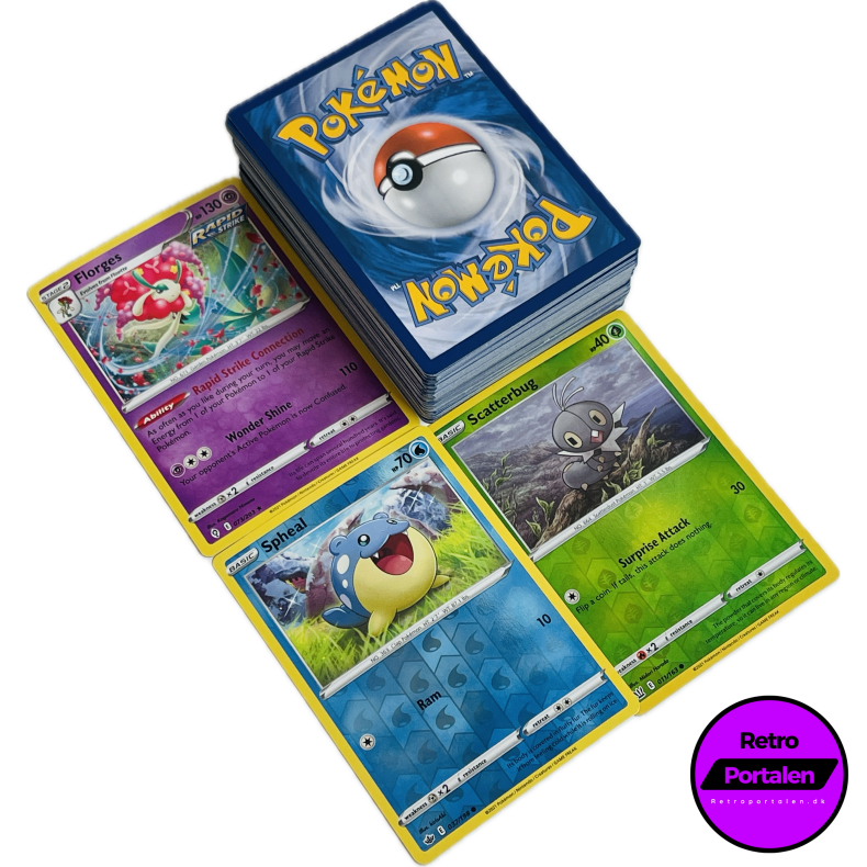 Retroportalen Pokmon Kort Pakke (100 stk.) (000005)