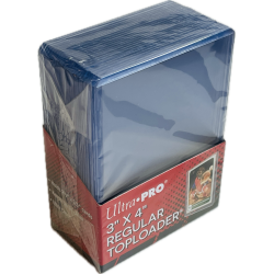 Toploader 3" x 4" Regular (25 stk.) (TCG Kort)