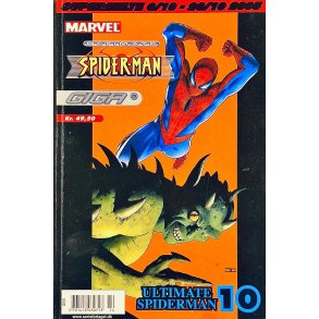 Giga Nr. 25 Ultimate Spider-Man 10 (2005) (Dansk) (Marvel) (Tegneserie)