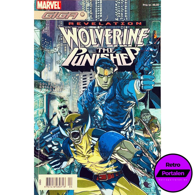 Giga 16: Wolverine The Punisher (2004) (Dansk) (Marvel) (Tegneserie)