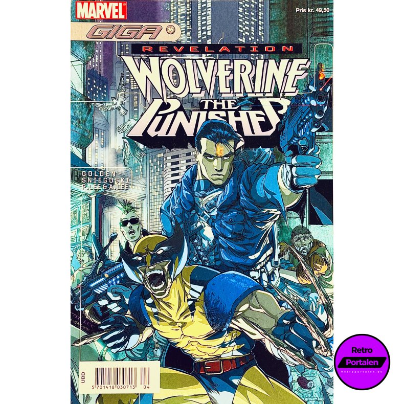 Giga 16: Wolverine The Punisher (2004) (Dansk) (Marvel) (Tegneserie)
