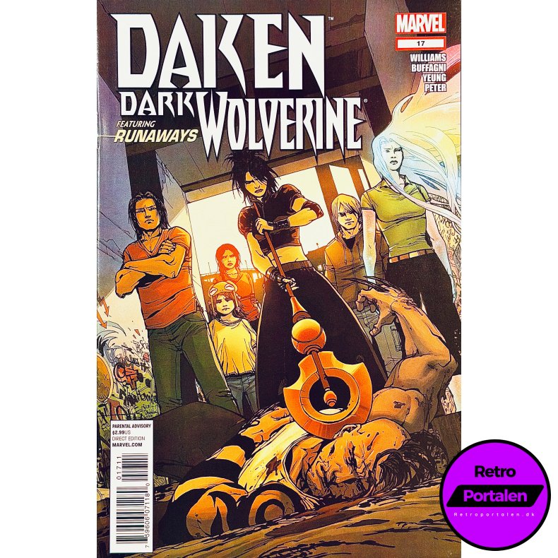 Daken: Dark Wolverine Nr. 17 (2012) (Engelsk) (Marvel) (Tegneserie)