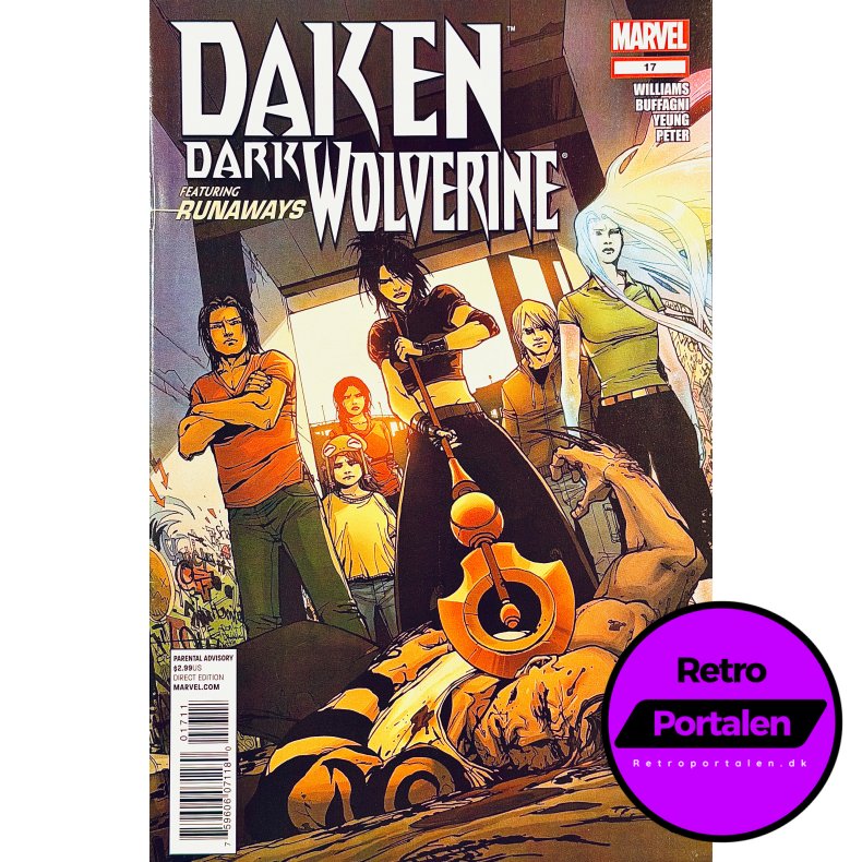 Daken: Dark Wolverine Nr. 17 (2012) (Engelsk) (Marvel) (Tegneserie)