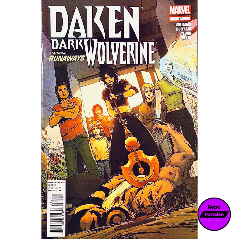 Daken: Dark Wolverine Nr. 17 (2012) (Engelsk) (Marvel) (Tegneserie)
