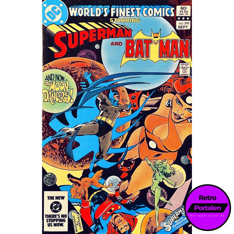 World�s Finest Comics Vol. 43 Nr. 295 (1983) (Engelsk) (DC) (Tegneserie)