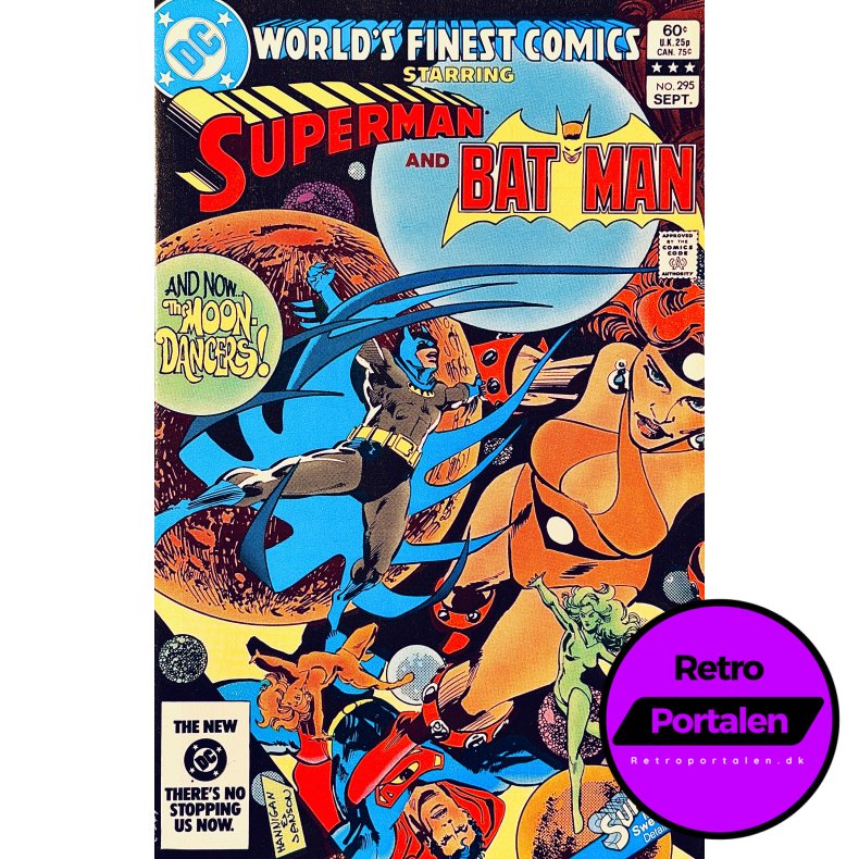 World�s Finest Comics Vol. 43 Nr. 295 (1983) (Engelsk) (DC) (Tegneserie)