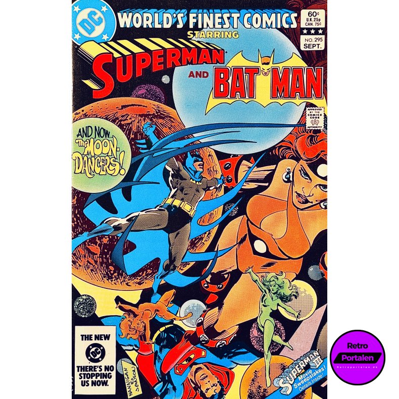 World�s Finest Comics Vol. 43 Nr. 295 (1983) (Engelsk) (DC) (Tegneserie)