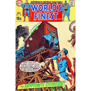 World�s Finest Comics Nr. 196 (1970) (Engelsk) (DC) (Tegneserie)