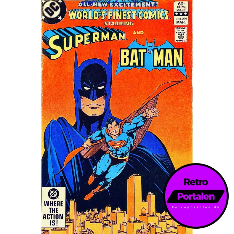 World�s Finest Comics Vol. 43 Nr. 289 (1983) (Engelsk) (DC) (Tegneserie)